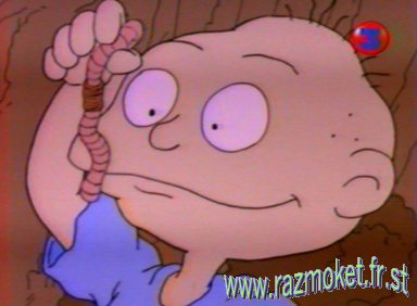 Tommy a trouv un spaghetti au chocolat !?!