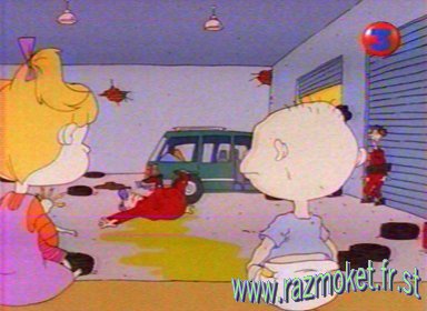 Tommy et Anglica ont mis le garage dans un sale tat !