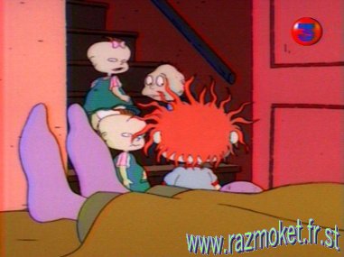 Barney a eu l'ide de monter sur le toit !