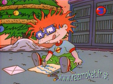 Les Razmokets crivent au pre Nol pour lui rappeler qu'il doit venir !